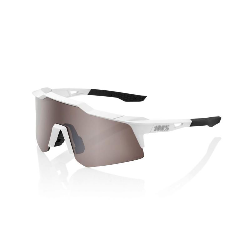 GAFAS 100% SPEEDCRAFT XS MATTE WHITE - SILVER
