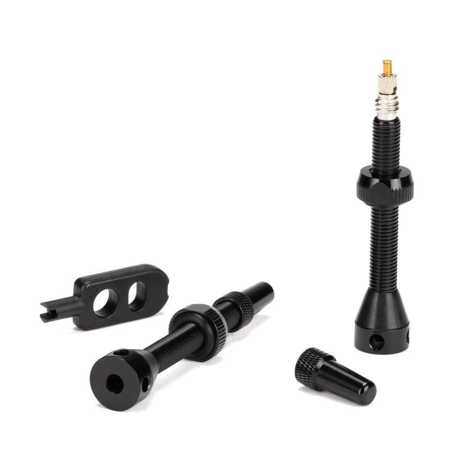 VALVULA TUBELESS RIDEMAX ALUM. 50mm NEGRO