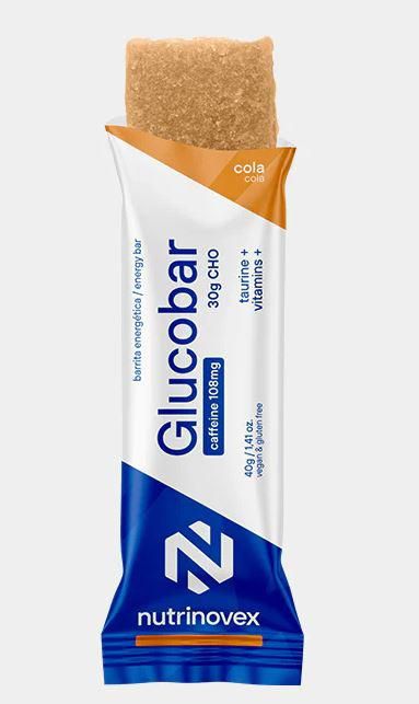 NUTRINOVEX GLUCOBAR CAFEINA COLA 40g