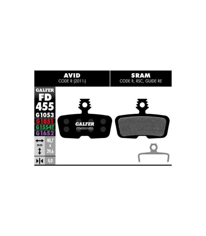 PASTILLAS GALFER AVID CODE R 11