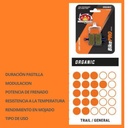 PASTILLAS MOTO-MASTER ORG. SHIMANO XTR / ULTEGRA