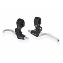 MANETAS XLC BL-V11 V-BRAKE NIÑO negro/plata