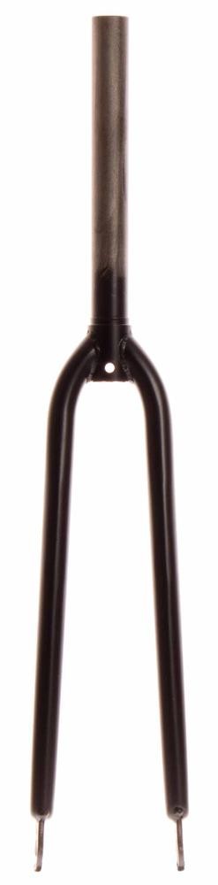 HORQUILLA ACERO 700X210X28.6 1-1/8" NEGRA