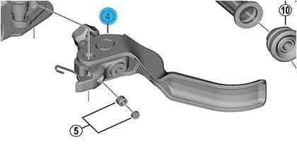 MANETA DE FRENO SHIMANO M8100 XT DERECHA