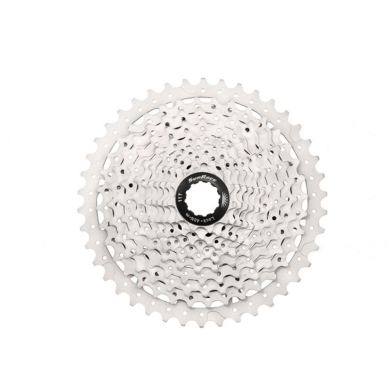 CASSETTE SUNRACE 10V 11-40 S3 PLATA
