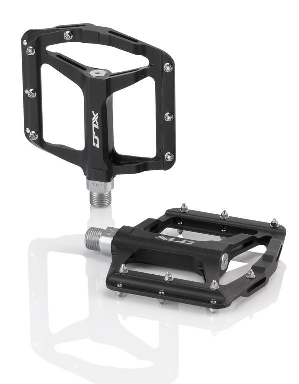 PEDALES XLC PD-M20 ALUM. NEGROS