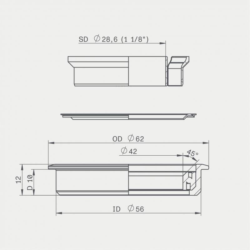 DIRECCION ACROS ZS56 SUPERIOR