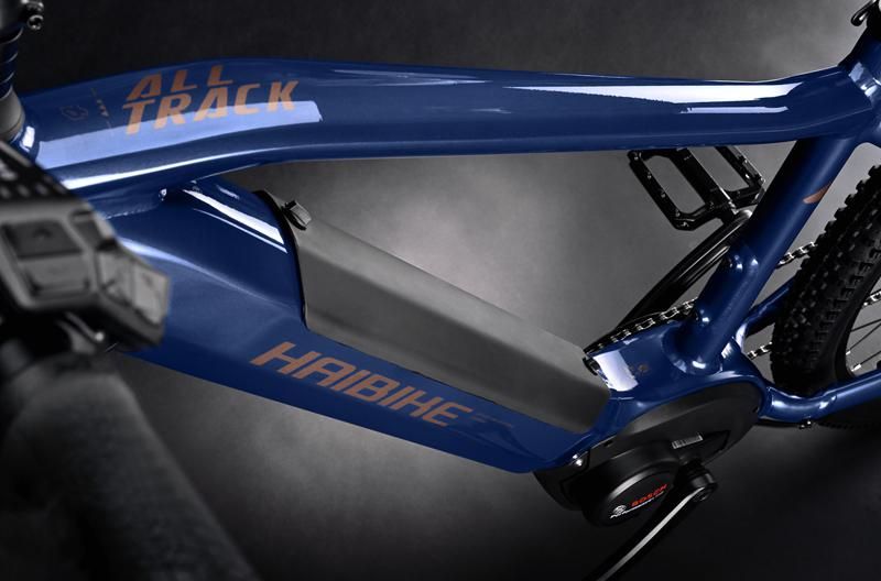 HAIBIKE ALLTRACK 4 BLUE/LEATHER GLOSS