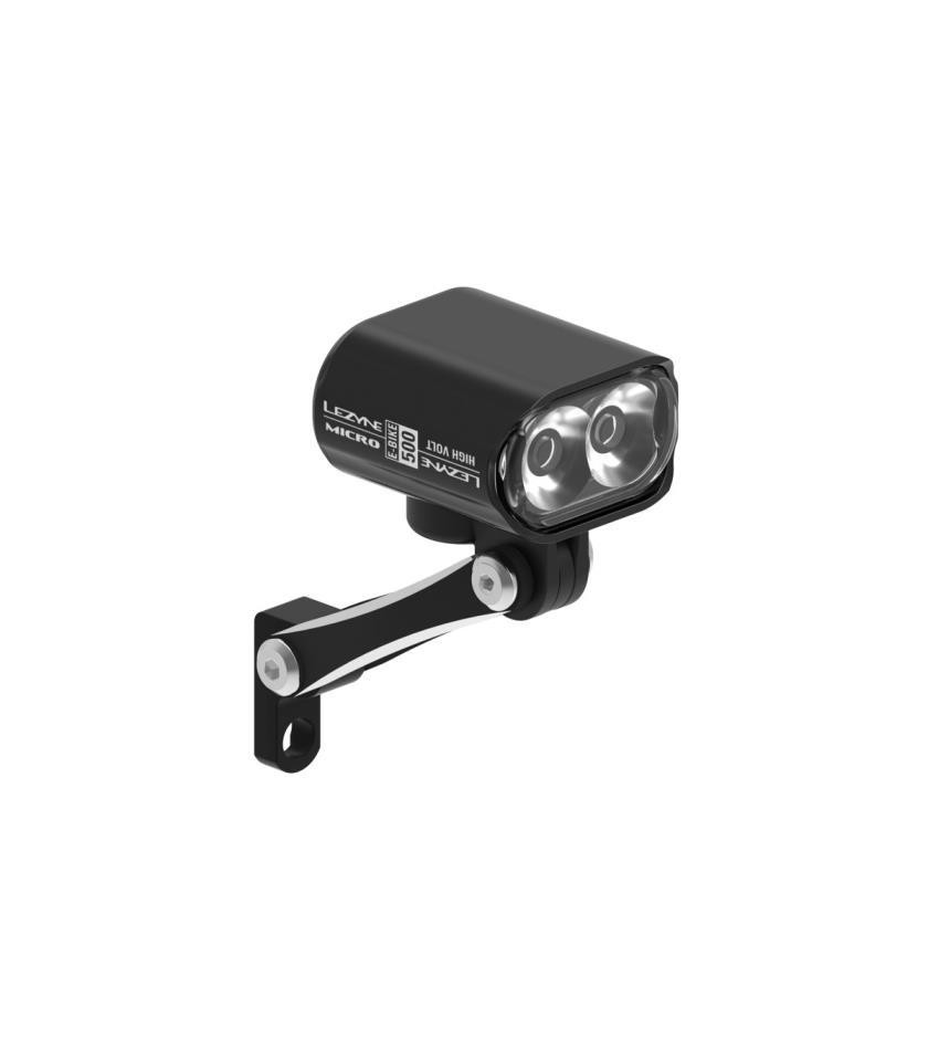 LEZYNE EBIKE MICRO 500 HIGH VOLT BLACK