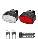 PACK LUCES BIKE LIGHT 200 / 50 LM