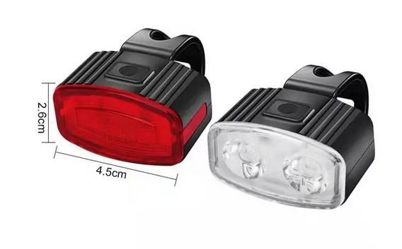 PACK LUCES BIKE LIGHT 200 / 50 LM