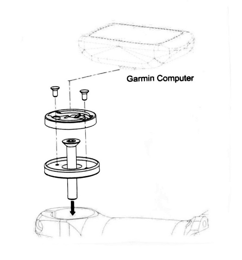 SOPORTE TFHPC PARA GARMIN TOP CAP
