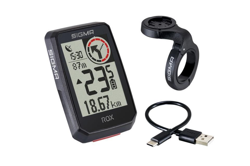 GPS SIGMA ROX 2.0 NEGRO + TOP MOUNT SET