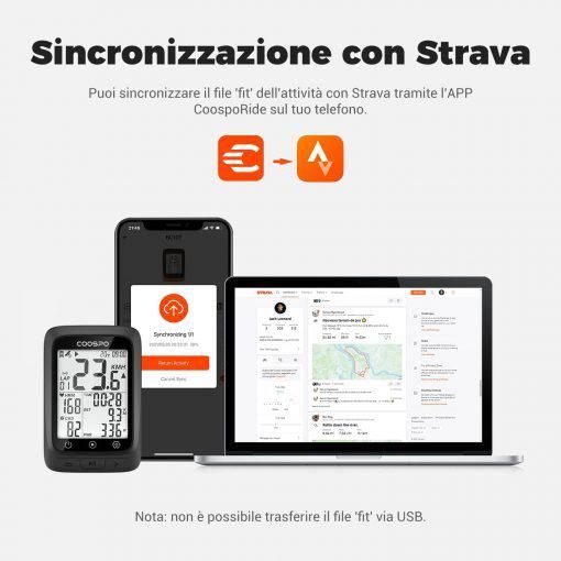 GPS COOSPO BC107 NARANJA