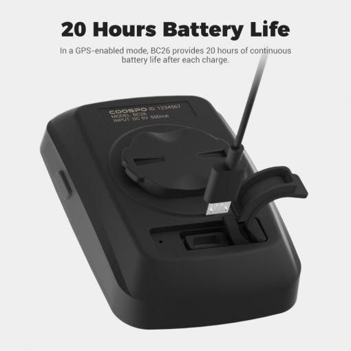 GPS COOSPO BC26 NEGRO