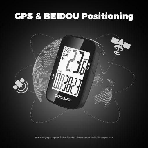 GPS COOSPO BC26 NEGRO