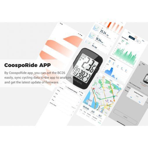 GPS COOSPO BC26 NEGRO