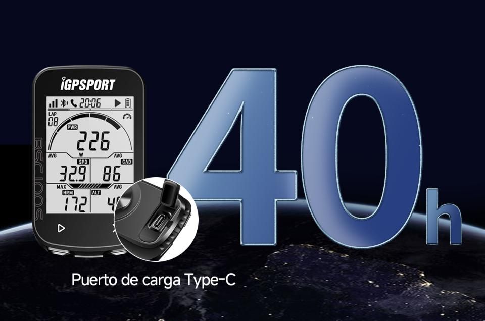 CICLOCOMPUTADOR CON GPS IGPSPORT BSC100S