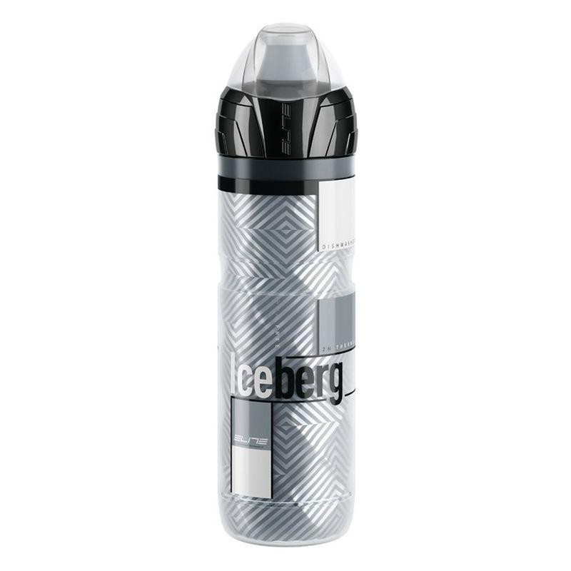 BIDON TERMICO ELITE ICEBERG 650ml LOGO GRIS