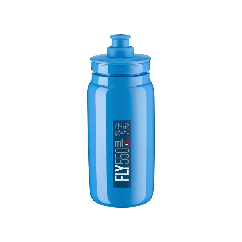 BIDON ELITE FLY 550ml AZUL/AZUL