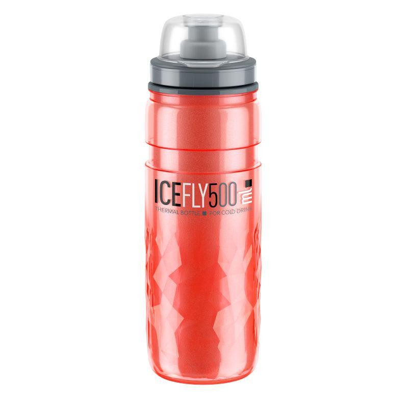 BIDON ELITE ICE FLY 500ml ROJO