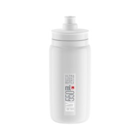 BIDON ELITE FLY 550ml BLANCO