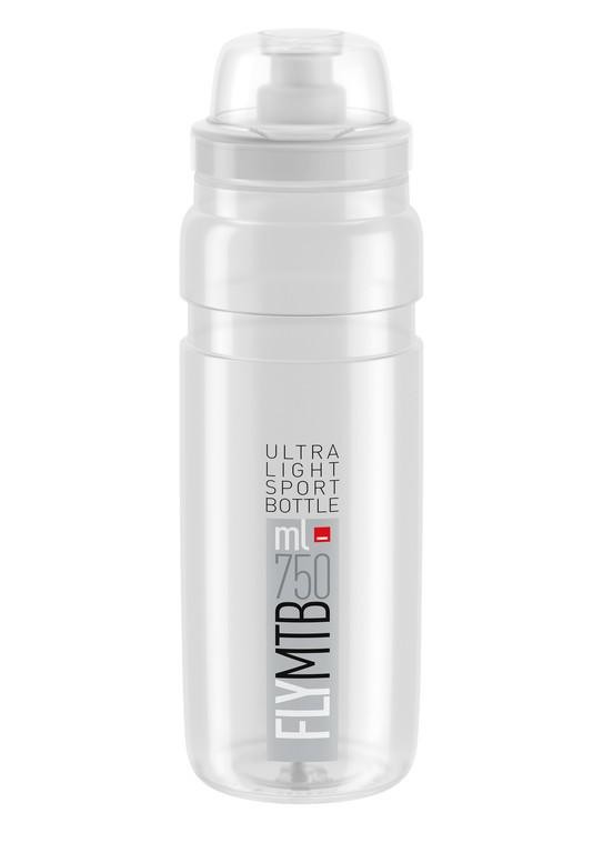 BIDON ELITE FLY 750ml TRANSPARENTE/GRIS