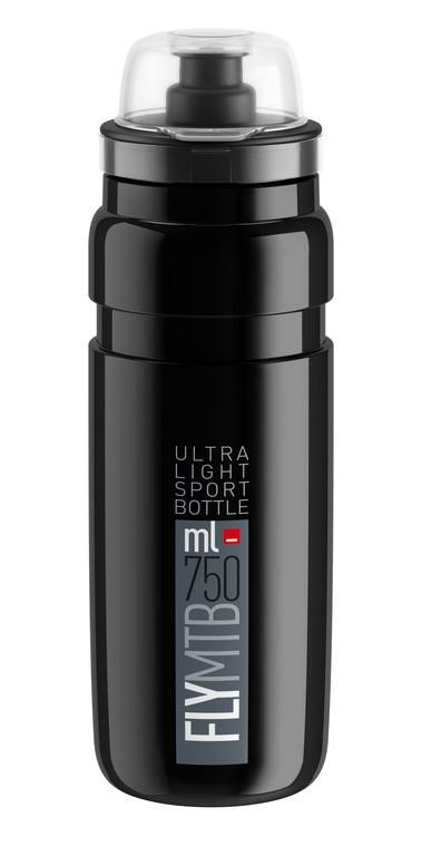 BIDON ELITE FLY 750ml NEGRO/GRIS