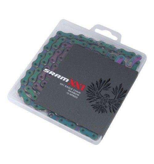 CADENA SRAM XX1 EAGLE ARCOIRIS 12V 126E