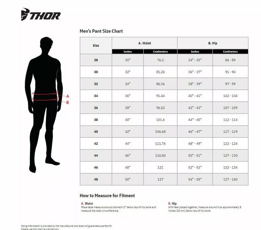 PANTALON THOR MTB ASSIST BK