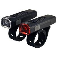 [44017] PACK LUCES USB UNION 100 +101 LI-ION NEGRO