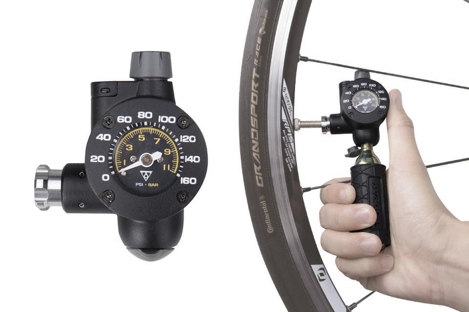 [51971] REGULADOR CO2 TOPEAK AIRBOOSTER G2 C/MANOMETRO