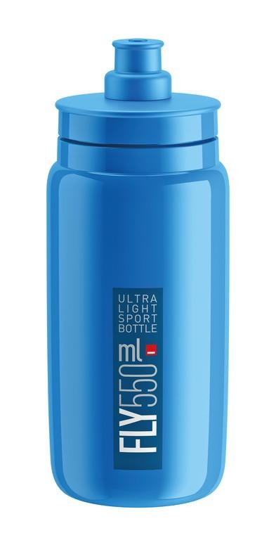 BIDON ELITE FLY 550ml AZUL/AZUL