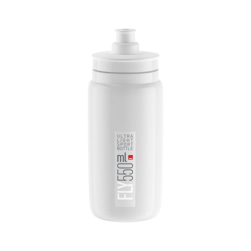 BIDON ELITE FLY 550ml BLANCO