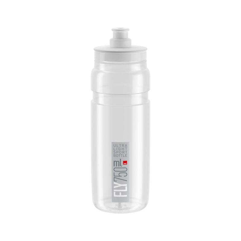 BIDON ELITE FLY 750ml TRANSPARENTE/GRIS