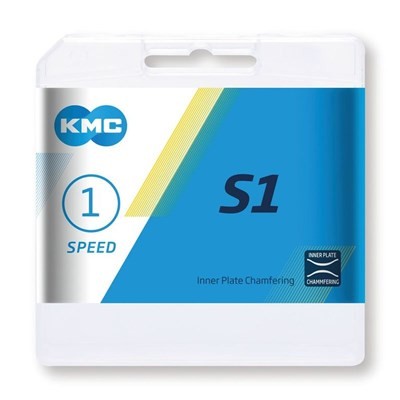 CADENA KMC S1- 1/2X1/8 ANCHA 112 ESLAB. 8.6mm 1V