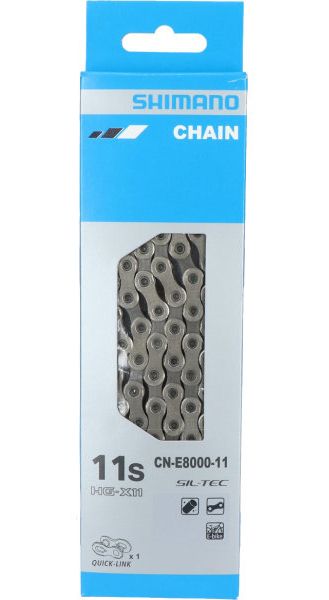 [ICNE800011138Q] CADENA SHIMANO CN-E8000 11V 138E +QL