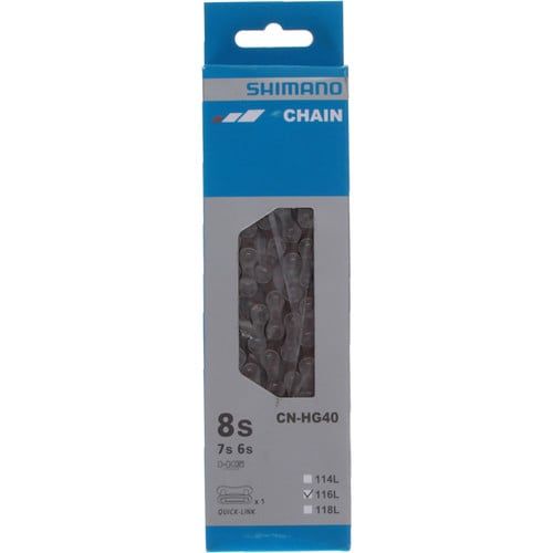 [CNHG40T116Q] CADENA SHIMANO HG-40 6/7/8V 116E