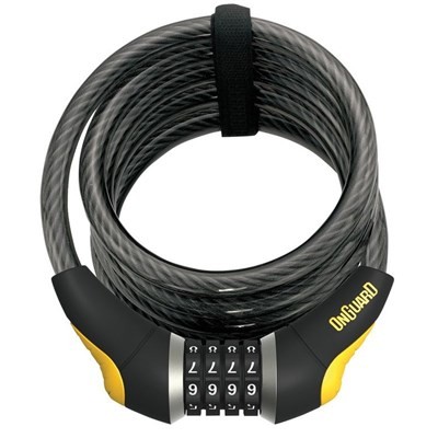 CANDADO ESPIRAL ONGUARD DOBERMAN COMBI 185cmX12mm