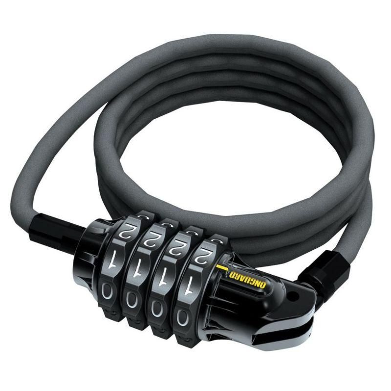 [267011] CANDADO ESPIRAL ONGUARD TERRIER COMBI 120cmX6mm