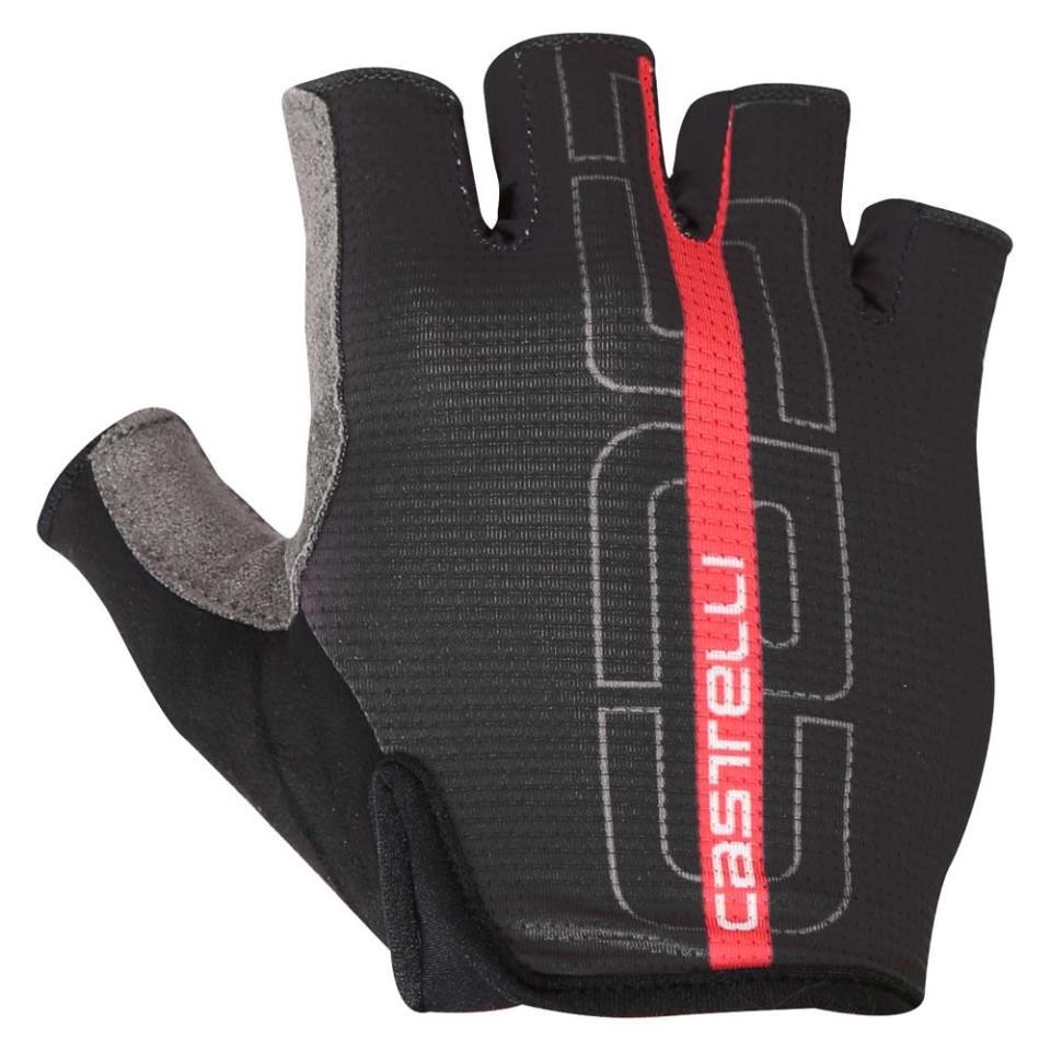 [4517032010S] GUANTES CASTELLI TEMPO NEGRO/ROJO S