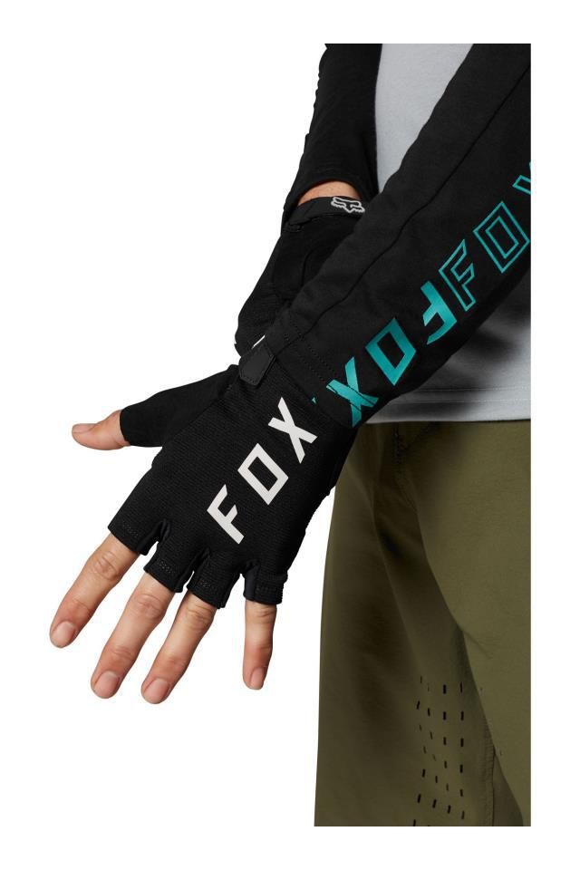 GUANTES FOX RANGER GEL CORTOS NEGRO