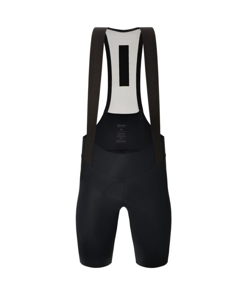 [88033_B03_] CULOTTE SANTINI PLUSH BLACK (M)
