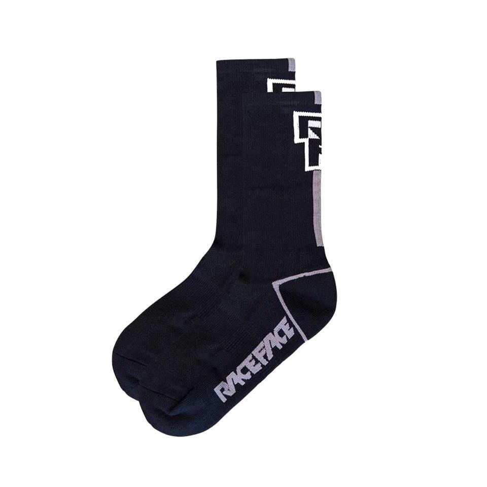 [RFSG21HB06100_T01_] CALCETINES RACE FACE INDY 7" NEGRO (S/M)