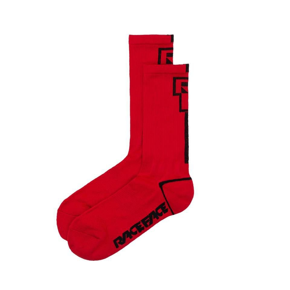 [RFSG21HB10603_T01_] CALCETINES RACE FACE INDY 7" ROJO (S/M)