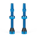 VALVULA TUBELESS RIDEMAX ALUM. 50mm AZUL