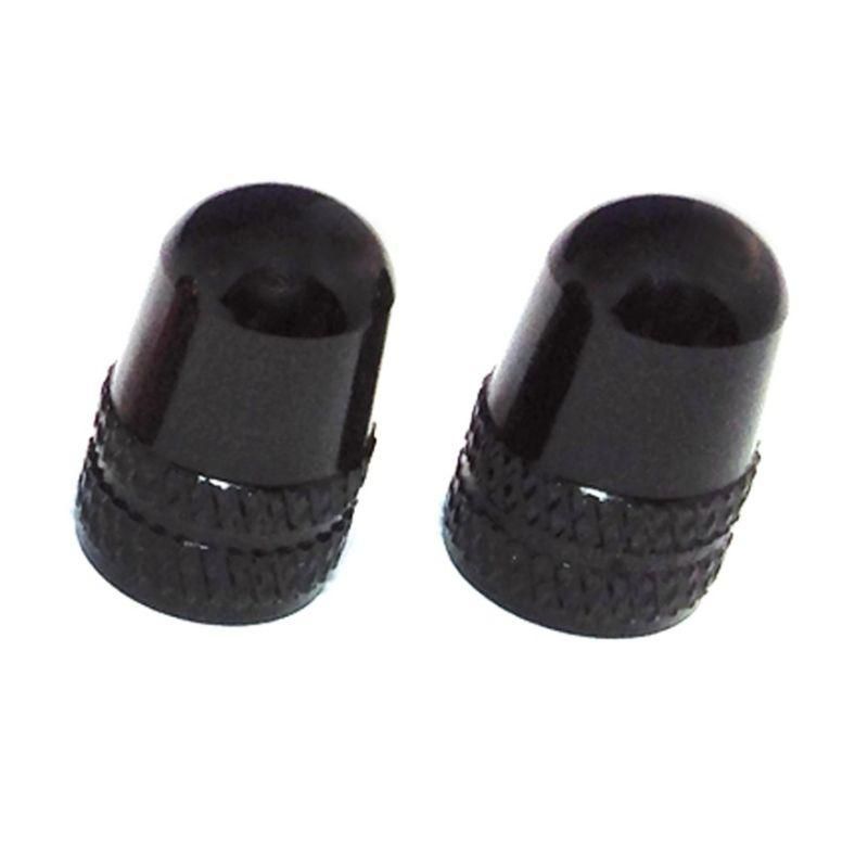 [716994] TAPON FASI VALVULA STANDARD ALUMINIO NEGRO (1 PAR)