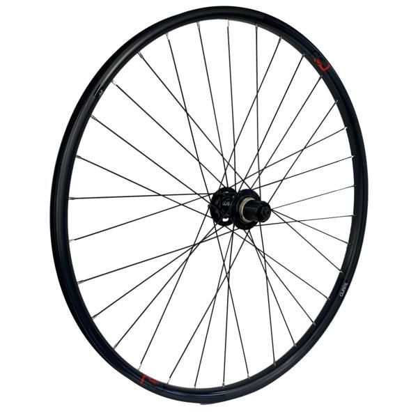 [74011] RUEDA GURPIL TRAS. BLACK C/ROD.