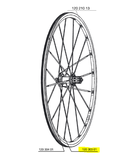[12030301] RADIO MAVIC KSYRIUM SLS/SL 2011 275mm