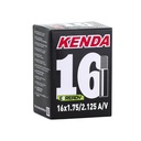 CAMARA 16x1.75/2.125 V/MOTO KENDA 28mm